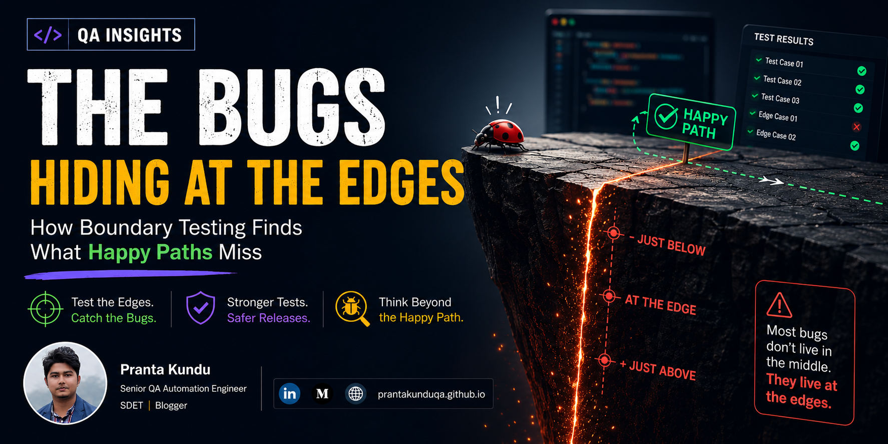 The Bugs Hiding at the Edges: How Boundary Testing Finds What Happy Paths Miss