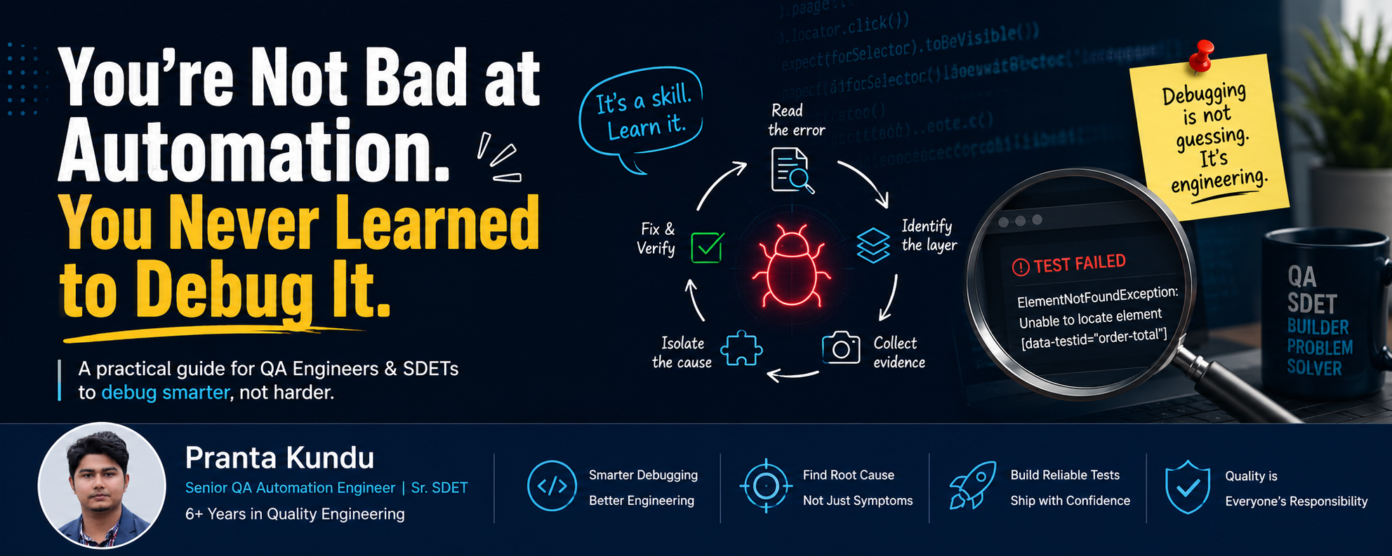 You’re Not Bad at Automation. You Never Learned to Debug It.